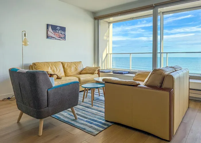 公寓 Grand Lumineux Avec Vue Imprenable Sur La Baie Des Sables D'olonne - 6 Personnes 莱萨布勒-多洛讷