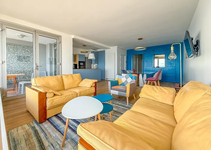 公寓 Grand Lumineux Avec Vue Imprenable Sur La Baie Des Sables D'olonne - 6 Personnes